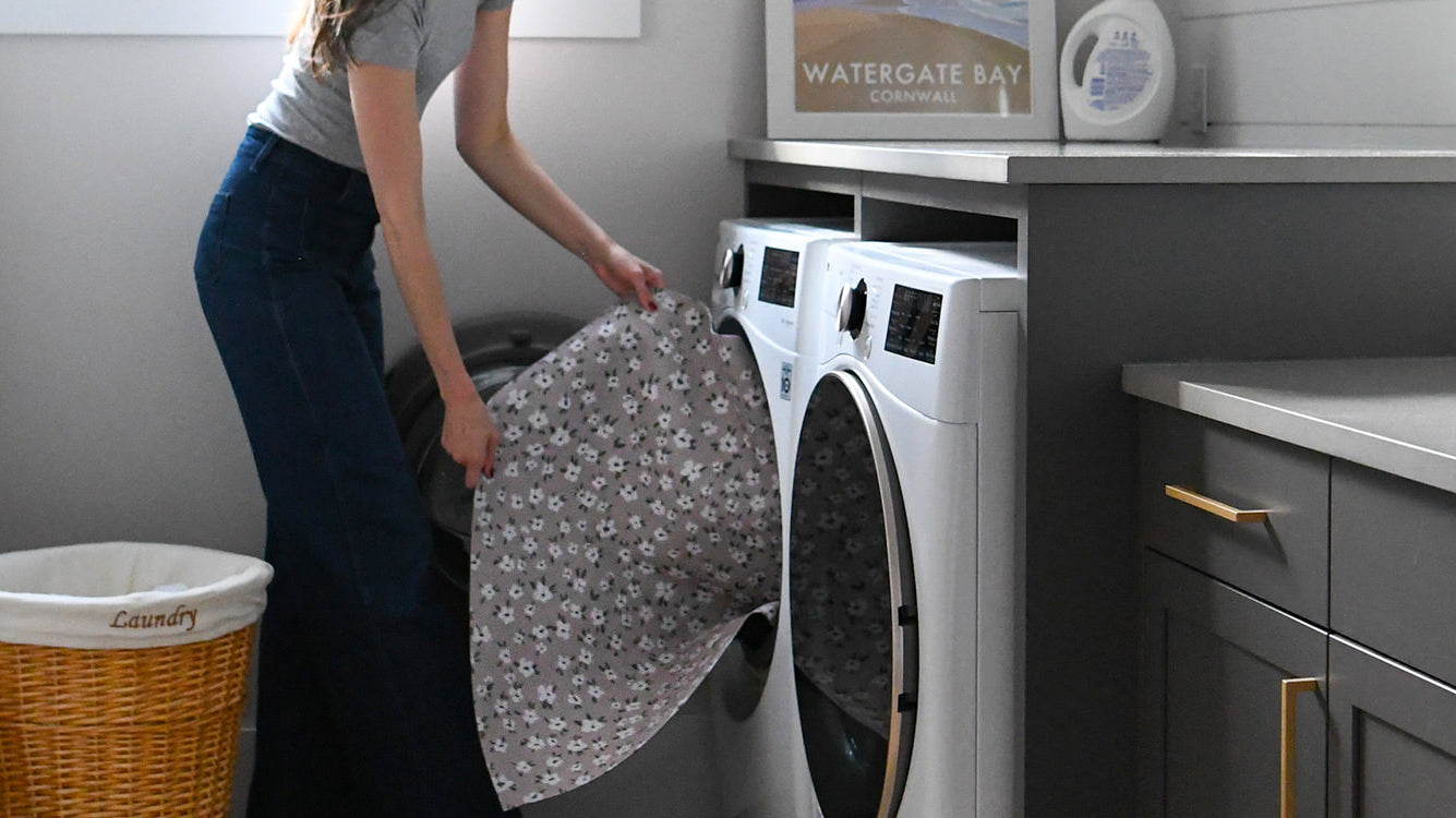 Un-Rug low-profile, machine washable floor coverings