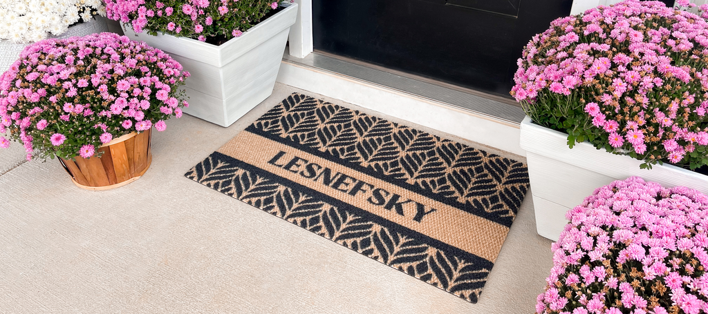 Personalized Doormats: It's Wedding Season and We've Got the Perfect Wedding Gift!