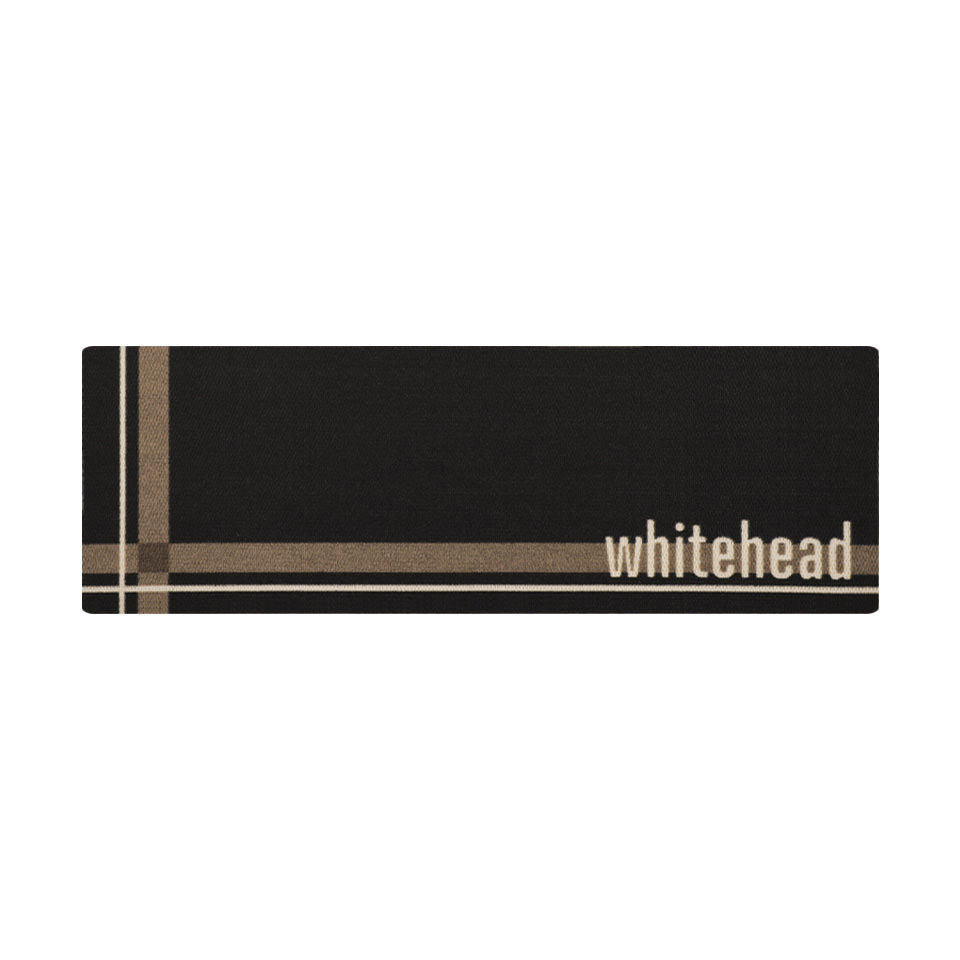 Personalized double door, decorative entrance mat that is uniquely yours, stylish , and protects floors