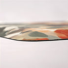 Detailed image of the deluxe anti-fatigue Happy Feet mat. Close-up of Abstract Floral’s isolated corner, featuring the Vintage Bouquet pattern on a white background.