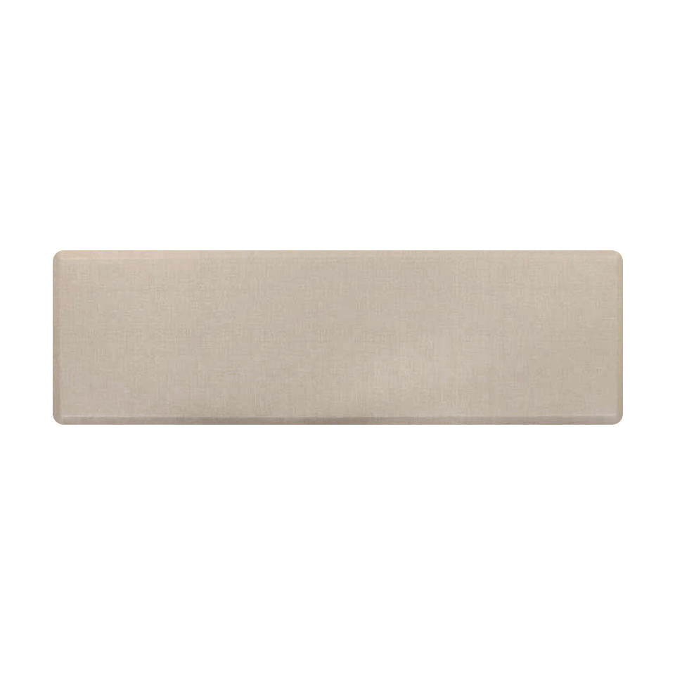 Overhead image of the Happy Feet runner in Linen sand color