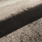 Detailed image of Moody Hue's misty landscape design in high-definition print of black, grey, and creams, on a wipeable surface