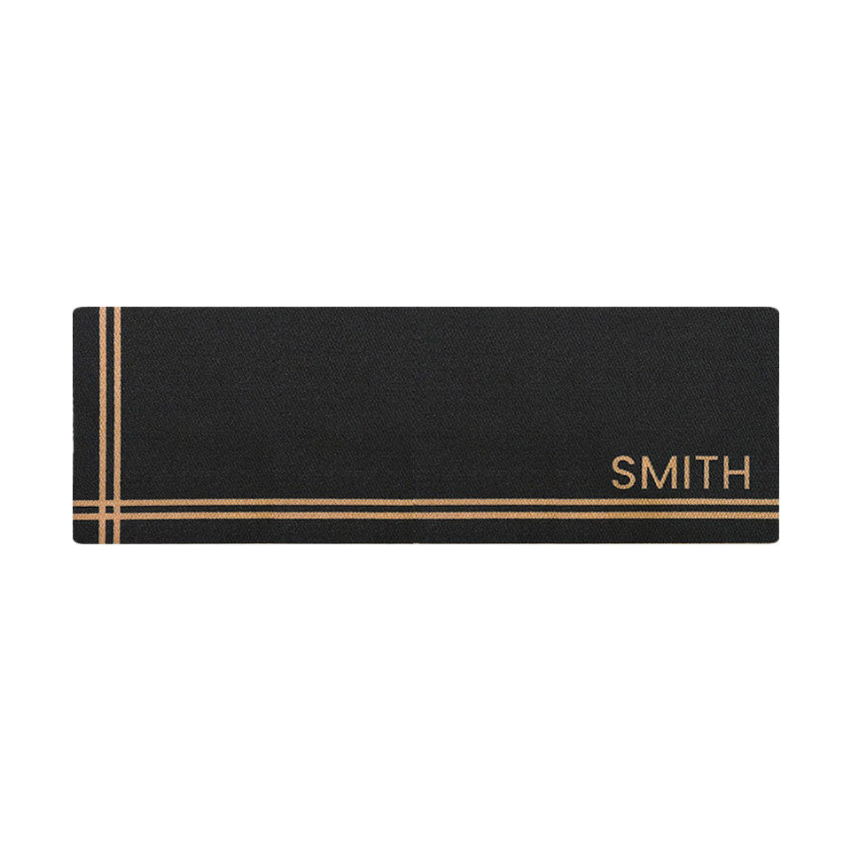 Neighburly Hashtag Personalized Doormat shown in a large double doormat size that is perfect for larger doors.
