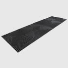 Put Your Records On double door mat in graphite is a modern design doormat that is also an all-weather doormat. It will not shed, rot, or fade.