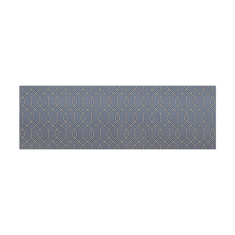 Overhead image of Timeless Trellis as a small runner accent mat.