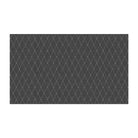 Isolated overhead image of Un-Rug's Traverse accent mat in the size medium.