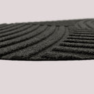WaterHog Luxe Heartland indoor/outdoor mat showing the low profile in the color graphite.