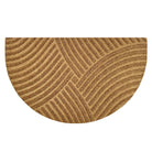 WaterHog Luxe’s Heartland design of a dreamy overlaying linear pattern crossing in the center in a sandy wheat color.