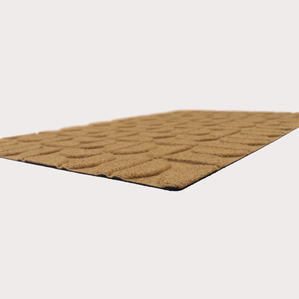 Image of Hourglass’ low profile in wheat on an off-white background.