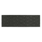 Overhead image of the double-door WaterHog Luxe mat in the floral Magnolia pattern and graphite color.