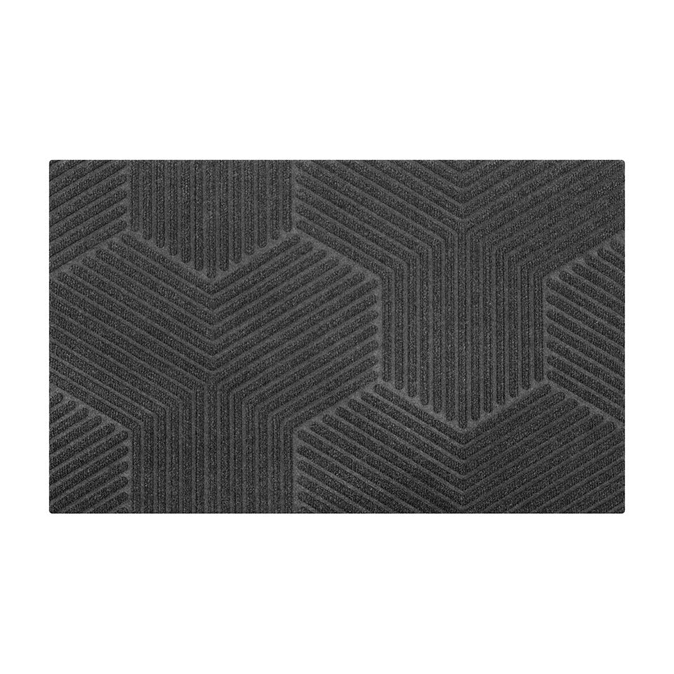 Zephyr single door doormat in graphite color. The perfect fade resistant doormat for all weather.