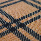 Durable recycled fiber doormat surface makes the best indoor doormat for wiping shoes clean of dirt, sand, grass, leaves, and debris.