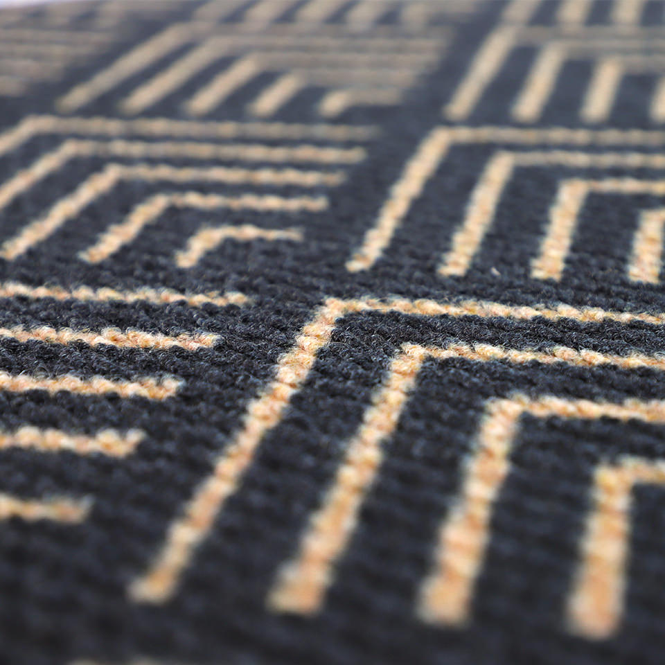 Durable PET fiber surface makes this a quality doormat that will not shed like coco mats.