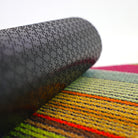 Cute and colorful entry mat for home; Dutch Fields features a rubber backing that makes it a long lasting doormat that will not rot like coco mats.