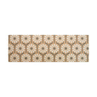Retro Daises Double Doormat - Overhead Coir White