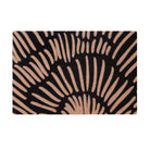 Sunburst single door doormat is a black and yellow door mat. It's a low-profile doormat that helps reduce the risk of trips and features a rubber backing that keeps the mat in place.