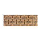 Tailfeathers modern crane double door doormat in coir and black.