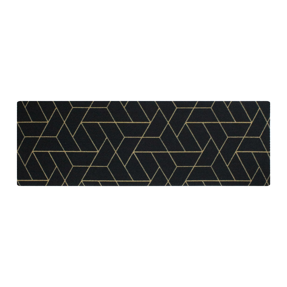 Triangulation double door mat is made with recycled materials, made in America, and is a very durable doormat.