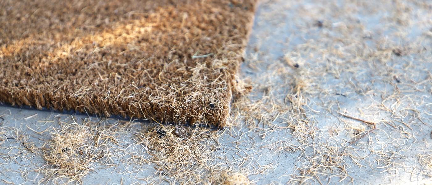 Say no-no to coco with Neighburly's non-shedding coir mat.