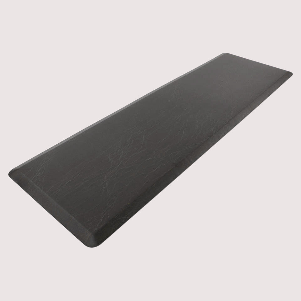 Happy Feet anti-fatigue runner mat with a waterproof, wipeable surface for any spills and messes