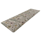 Angled image of Happy Feet's Wildflower mat in a runner size.