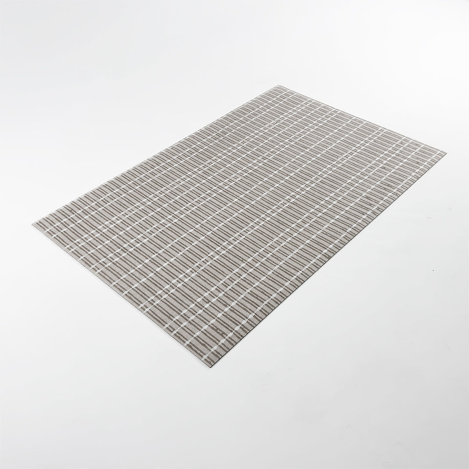 Angled image of Boucle Weave decorative mat