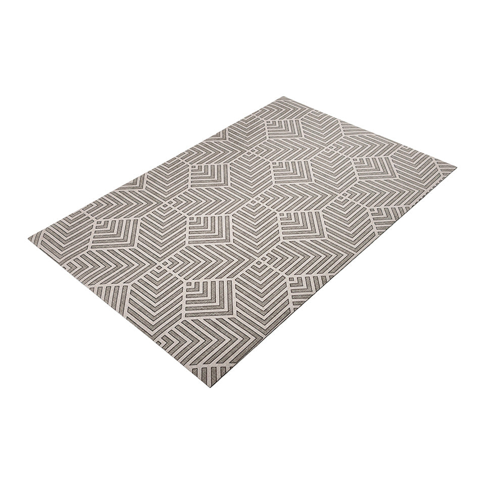 Angled overhead image of a Diamond Deco mat in  the size small.