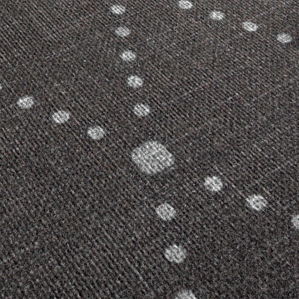 Detailed surface image of Traverse soft felt, machine washable surface.