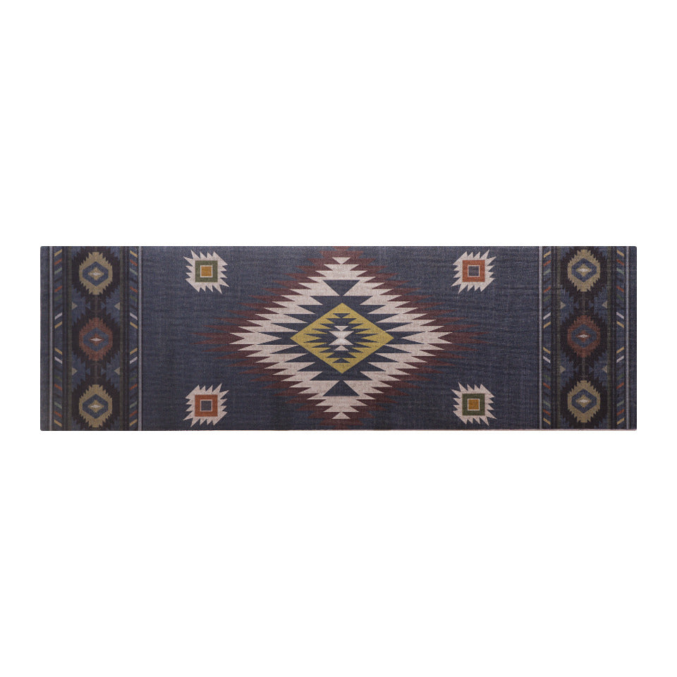 runner mat in high-resolution beautiful turkish dark design