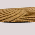 WaterHog Luxe Heartland indoor/outdoor mat showing the low profile in the color wheat.