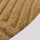 Surface detail image of WaterHog Luxe’s Heartland bi-level design and eco-friendly fabric in wheat.