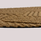 WaterHog Luxe Heymaker indoor/outdoor mat showing the non-snagging, low-profile in the color wheat.