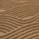 Close-up image of Waves’ bi-level non-shedding surface material in wheat.