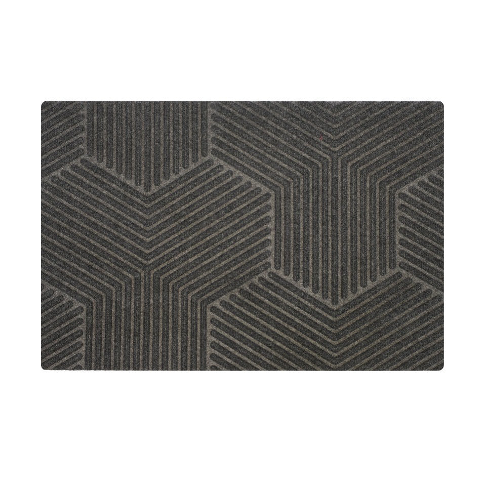 Zephyr single door doormat in graphite color. The perfect fade resistant doormat for all weather.