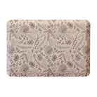 Fall Mulling Spice neutral anti-fatigue kitchen mat with wipeable surface and winter holiday design for kitchen comfort.