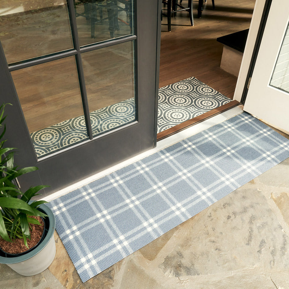 Tattersall Plaid Non Shedding Doormat – Matterly